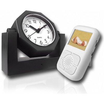 Covert Wireless Spy Camera Alarm Clock